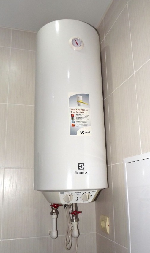 Установка накопительного бойлера